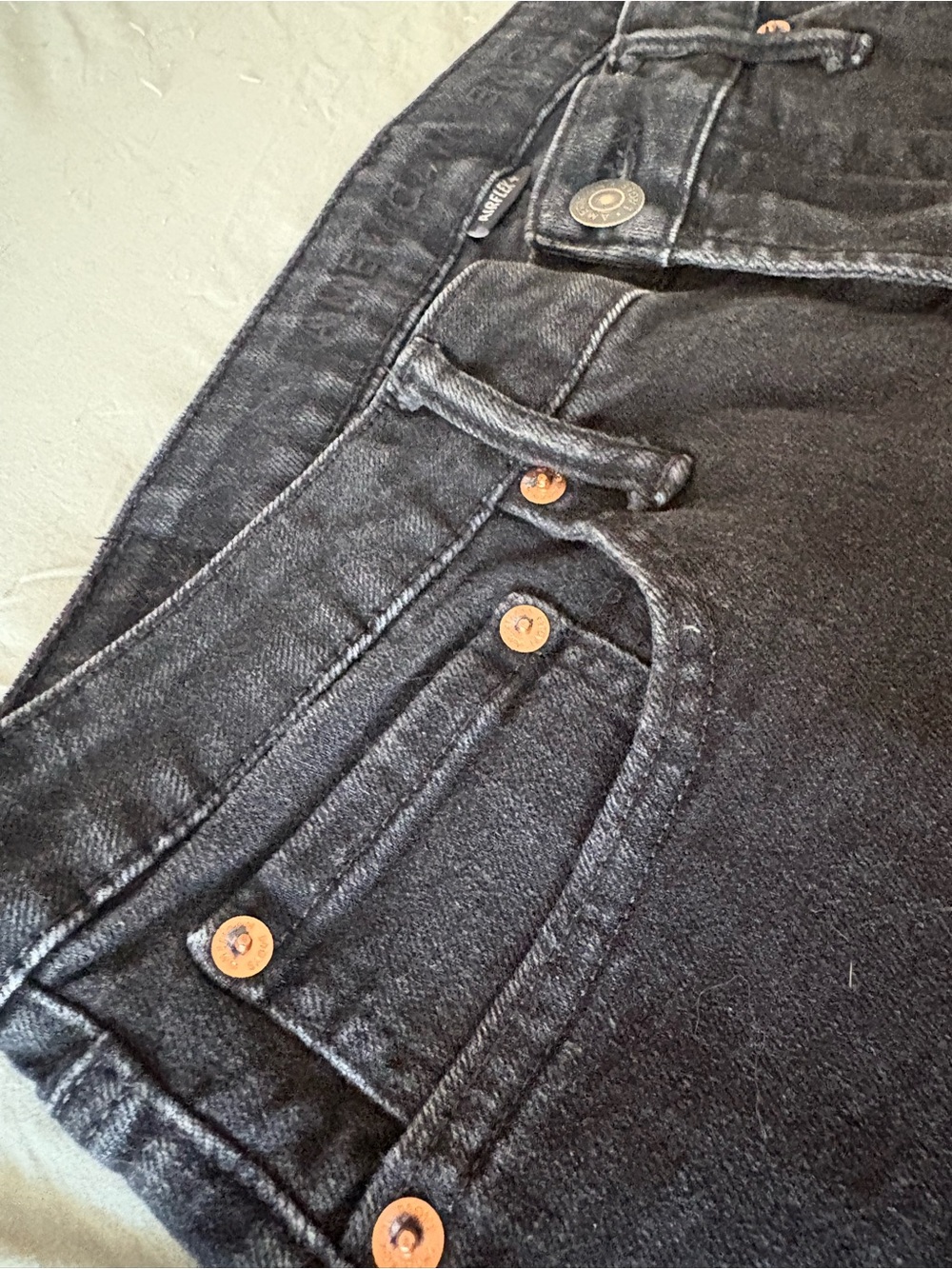 American Eagle Black Skinny Jeans